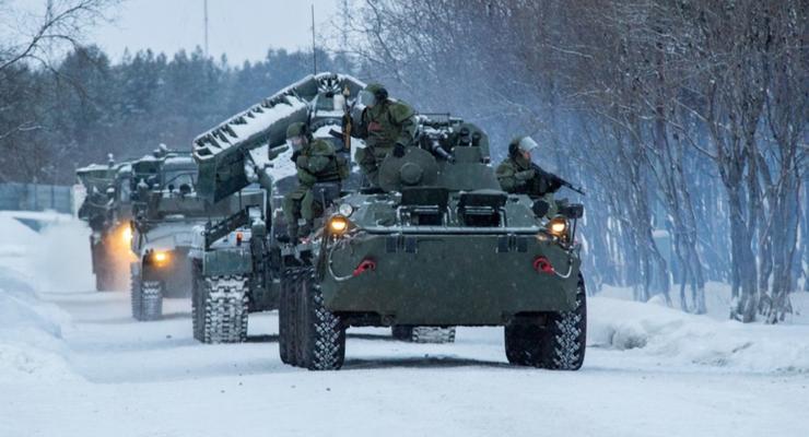 Войска РФ заметили в 200 км от Киева