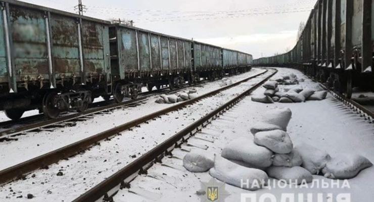 На Донбассе задержали 30 расхитителей угля на железной дороге