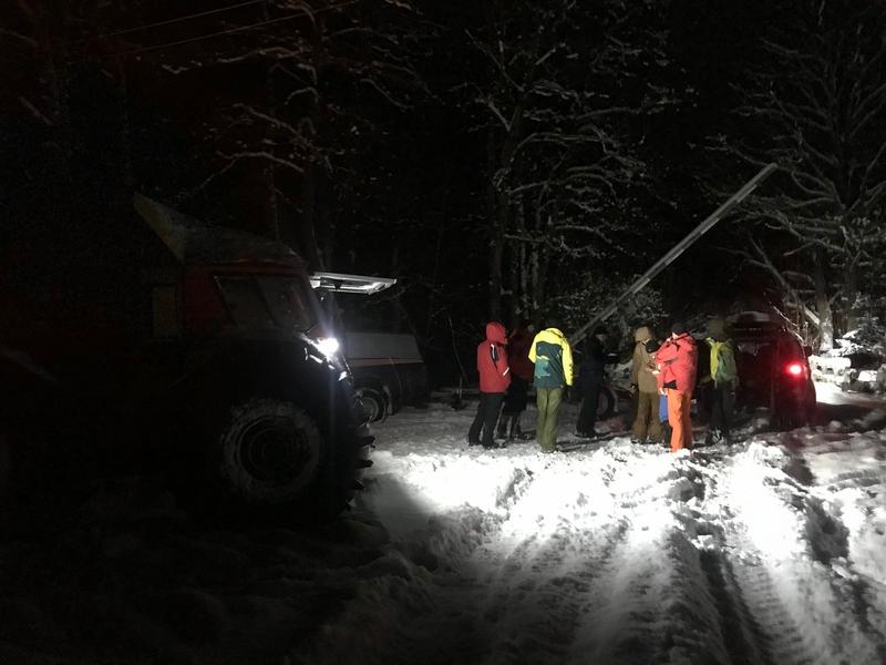 В Карпатах отыскали заблудившихся лыжников / zk.dsns.gov.ua