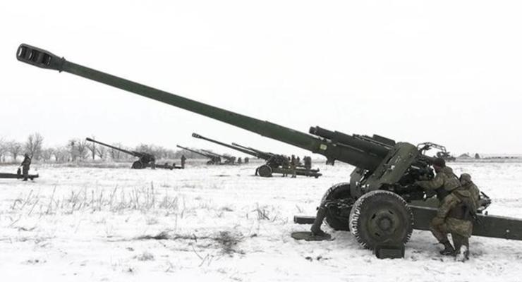 ВСУ провели у Крыма артиллерийские учения