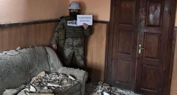 Сепаратисты сбросили четыре мины на Павлополь