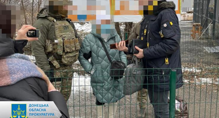 На Донбассе разоблачили шпионку боевиков