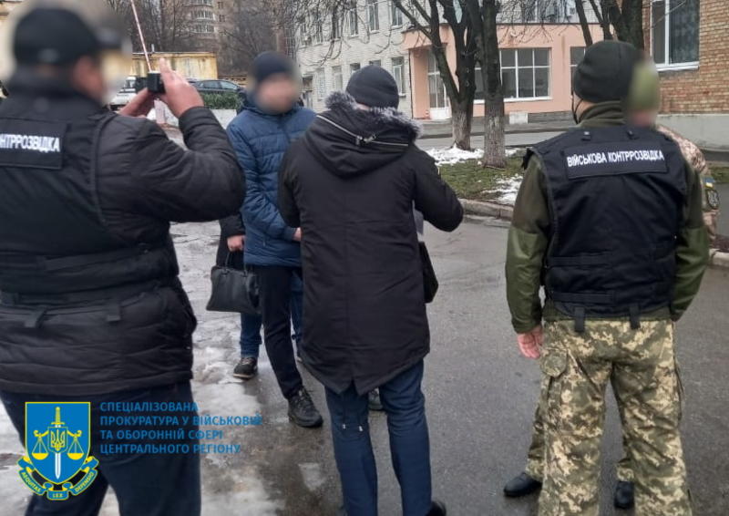 Полковника университета обороны Украины задержали за взятку / vppnr.gp.gov.ua