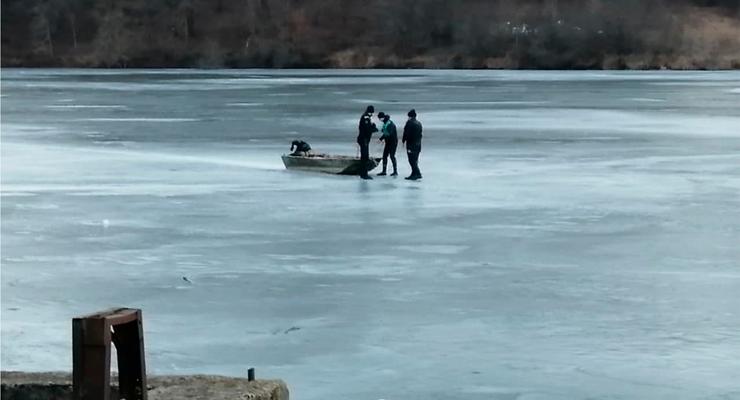 На Одесчине рыбак провалился под лед и утонул