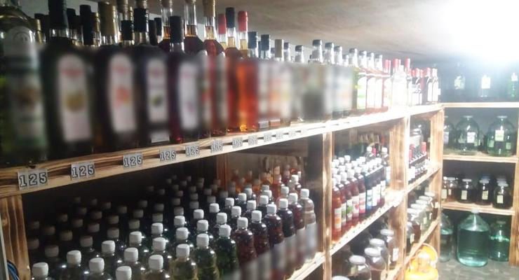 На Буковине ликвидировали производство контрафактного алкоголя
