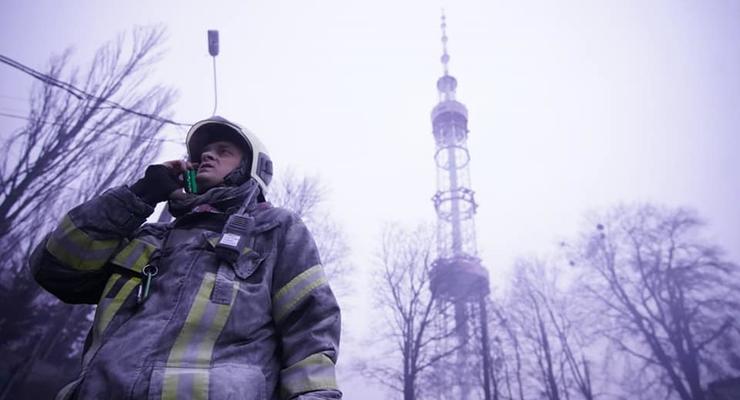 Из-за обстрела по Киевской телевышке 5 погибли и 5 ранены - ГСЧС