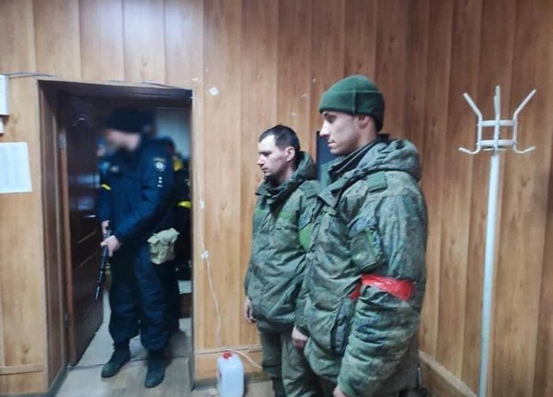 В Ахтырке задержали 10 солдат РФ / Telegram / Національна поліція України