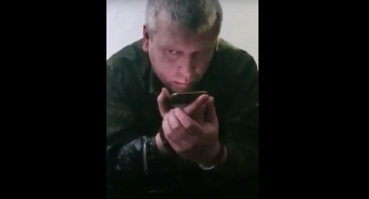В Харькове поймали пилота сбитого российского самолета (видео)