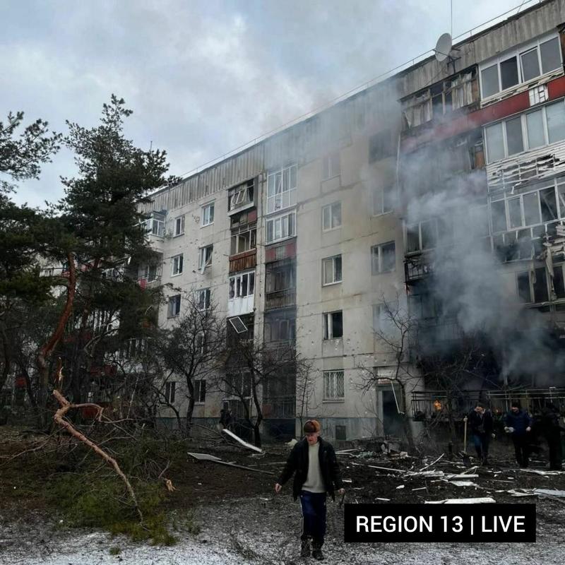Возгорания в Северодонецке в результате обстрелов рашистами. / t.me/severodonetsk