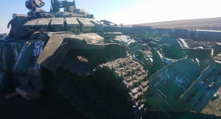 При попытке наступления на Киев оккупанты потеряли отряд танкового полка