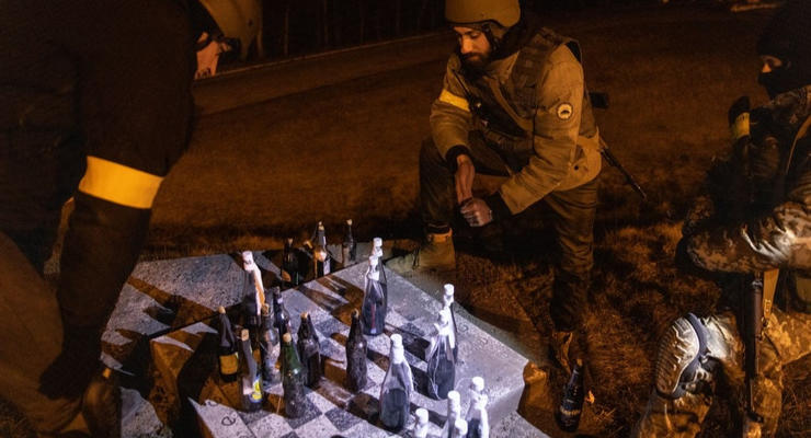 На Николаевщине 78-летний мужчина сжег "Град" РФ с помощью коктейля Молотова