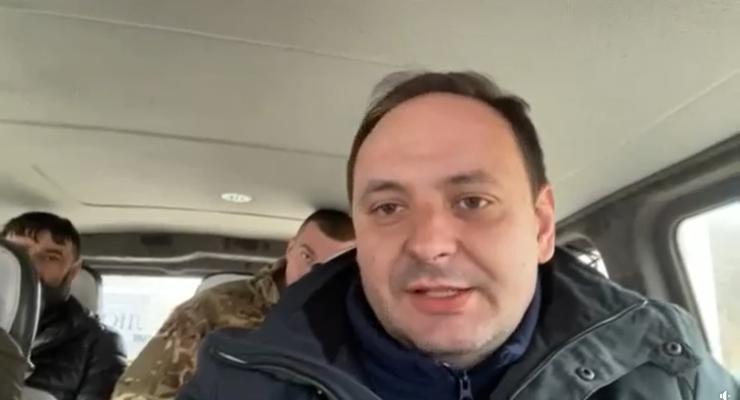 Мэр Ивано-Франковска попал под обстрел возле Чернигова