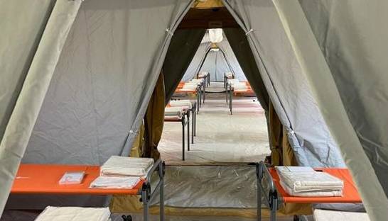 На Львовщине развернули третий полевой госпиталь