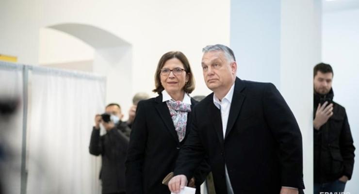 Партия Орбана побеждает на выборах в Венгрии