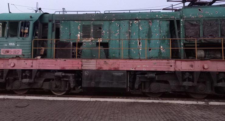 Войска РФ снова нанесли удар по ж/д станции на востоке Украины