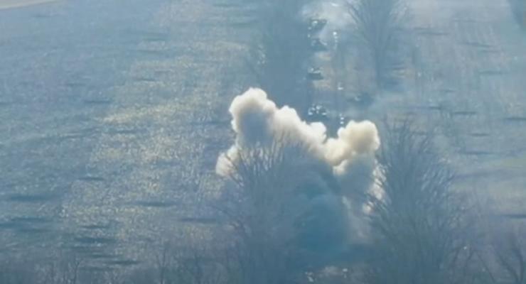 ВСУ показали уничтожение танков РФ на Донбассе