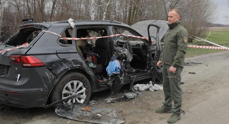Под Киевом войска РФ расстреляли машину с семьей: Погибли дети