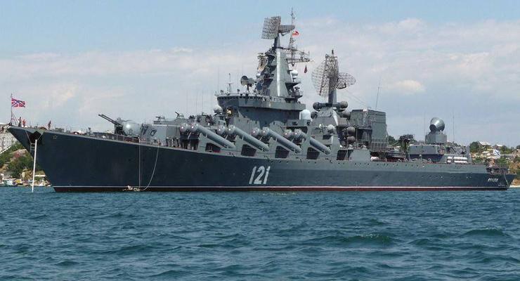 ВСУ о ракетном ударе по крейсеру "Москва": Шторм и мощный взрыв опрокинули судно