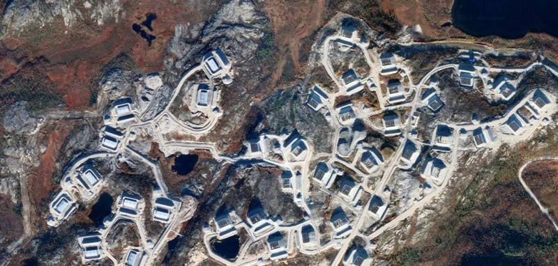 База ядерных боеприпасов возле Мурманска. / Google Maps