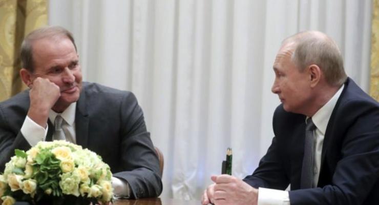 В Кремле рассказали, как отреагировал Путин на обращение Медведчука