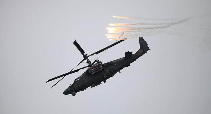 Нацгвардия показала уничтожение ударного вертолета "Аллигатор"