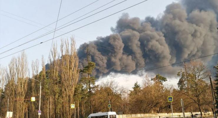 В Брянске потушили пожар на нефтебазе Транснефти
