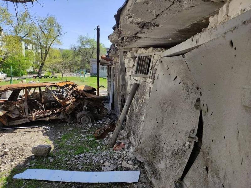 Войска РФ за день уничтожили 13 домов в Лисичанске / t.me/luhanskaVTSA