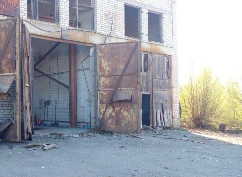 Российские войска ударили по территории бывшего завода / t.me/dnipropetrovskaODA