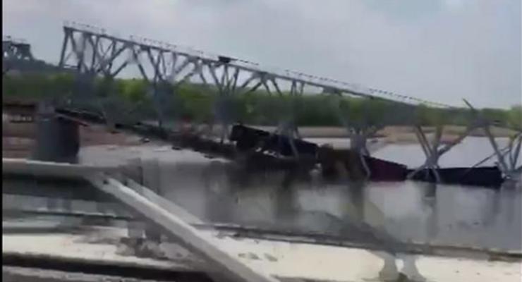 В Донецкой области подорвали мост - соцсети