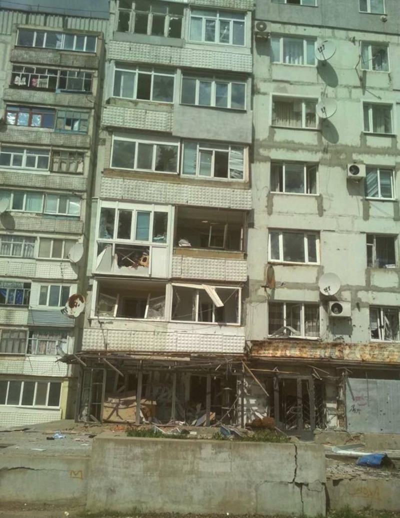 В Орехове обстреляли дома мирных жителей / t.me/zoda_gov_ua