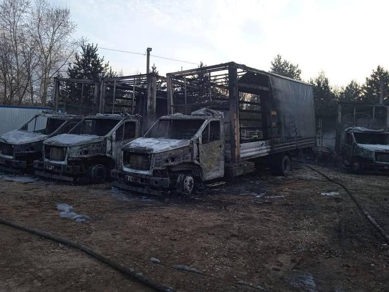 Результаты пожара в Твери. / t.me/voynareal