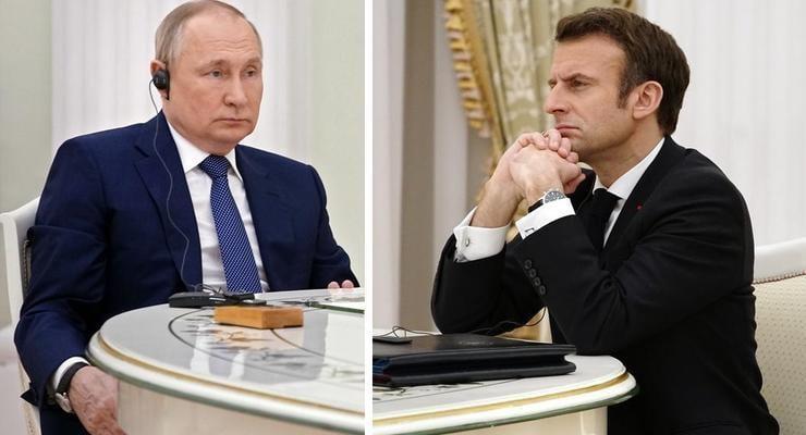 Макрон и Путин говорили два часа: подробности