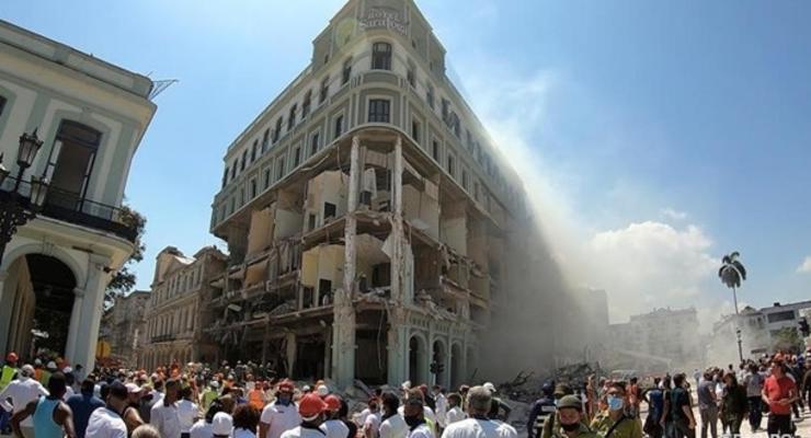 Взрыв отеля на Кубе: число жертв превысило 20 человек
