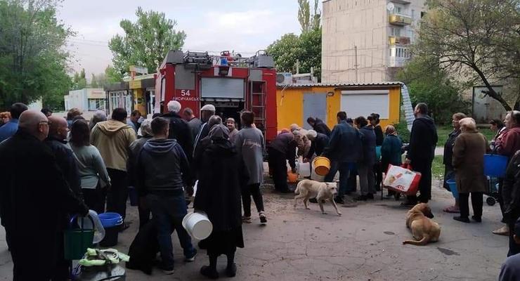 Луганщина: Частично есть связь, газа хватит на 2 месяца