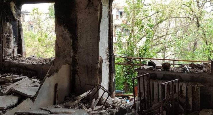Луганщина: появилось видео последствий ударов врага по Лисичанску