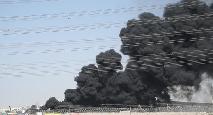 В Соледаре прогремел сильный взрыв: горит завод Knauf