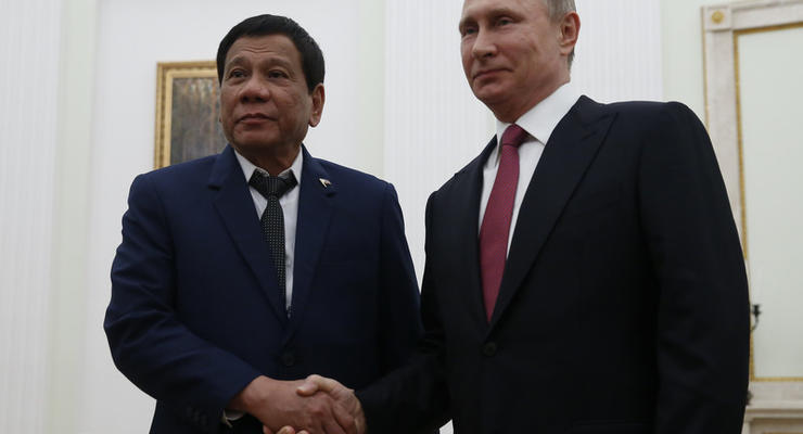 Президент Филиппин по прозвищу "Каратель" обиделся на сравнение с Путиным
