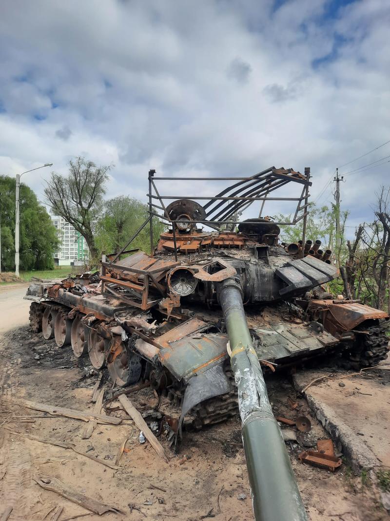 Бойцы ВСУ уничтожили вражеских танк / gp.gov.ua