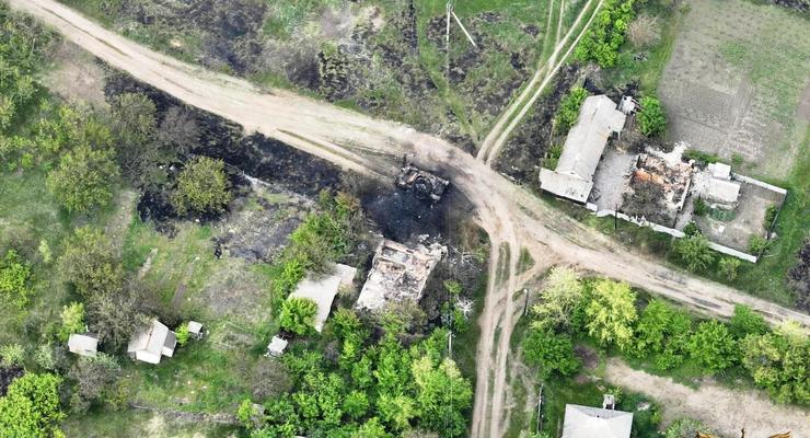 ВСУ уничтожили боевые бронированные машины оккупантов - фото