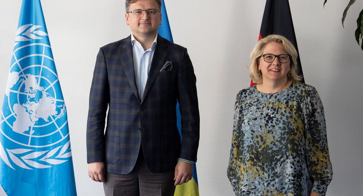 Министр развития Германии Свенья Шульце посетила Бородянку