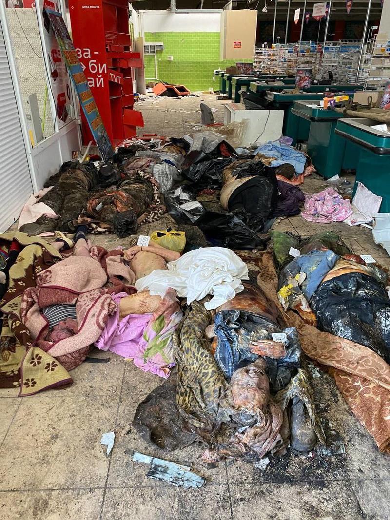 Ужасающие снимки с Мариупольского супермаркета / t.me/mariupolnow