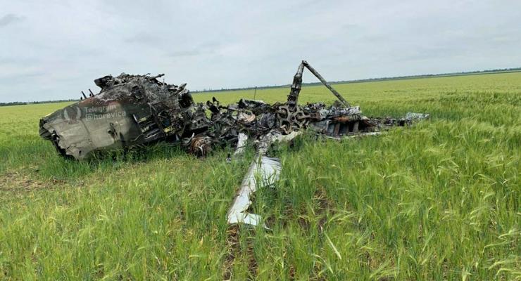 Украинские военные сбили уникальный вертолет Ми-35М для командования
