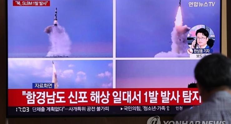 Северная Корея запустила восемь баллистичеких ракет