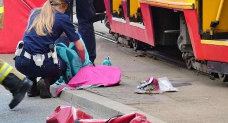В Варшаве трамвай сбил девочку из Украины
