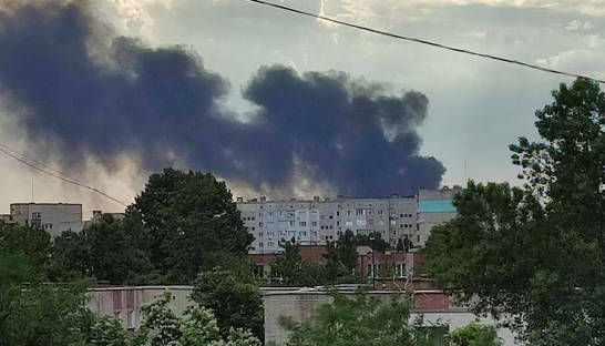 ВСУ уничтожили склад боеприпасов РФ в Новой Каховке - СМИ