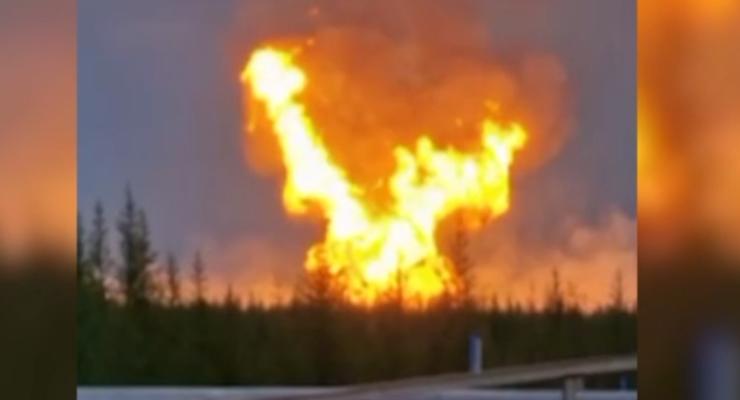 В России загорелось крупнейшее газовое месторождение