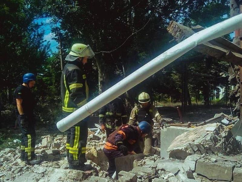Разрушения в Лисичанске, 16 июня. / t.me/luhanskaVTSA