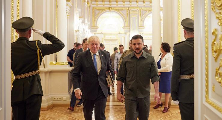 Борис Джонсон внезапно во второй раз приехал в Киев