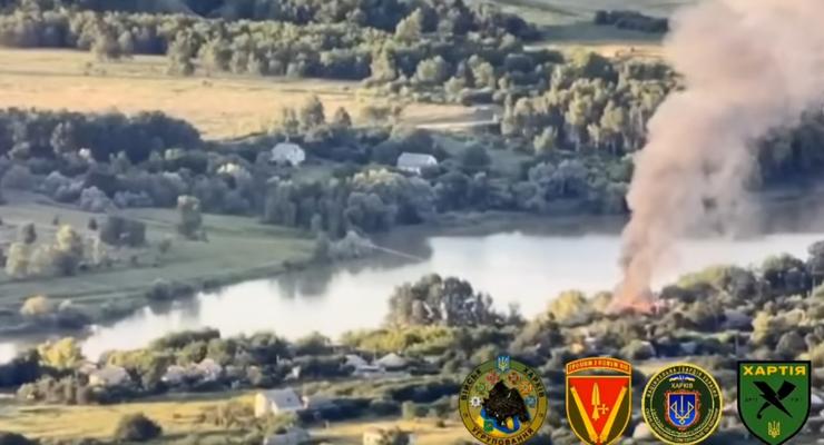 ВСУ взорвали склад боеприпасов РФ и командный пункт на юге и показали видео