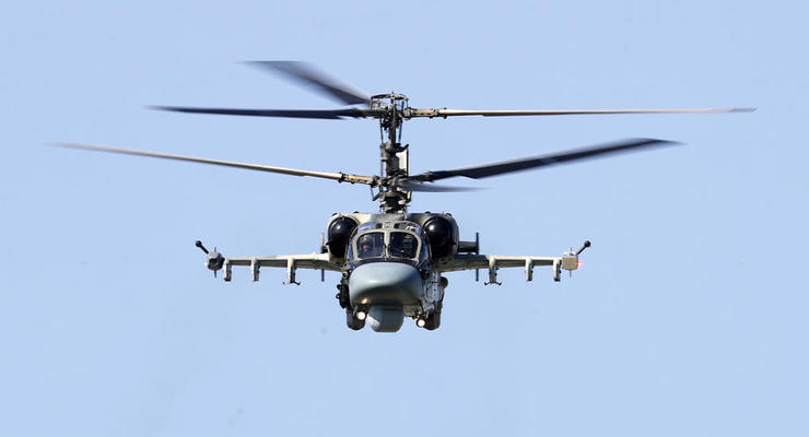 Житомирские десантники сбили российский вертолет Ка-52 "Аллигатор"